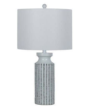 26,5-дюймовая настольная лампа Accents с дизайнерским абажуром FANGIO LIGHTING