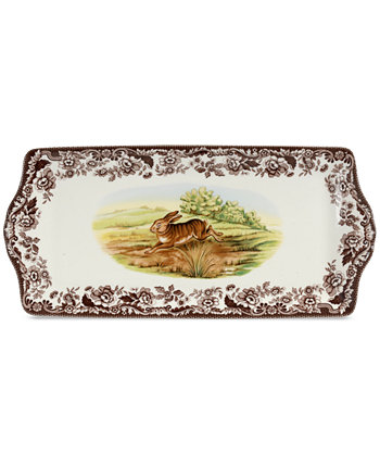 Dinnerware, Woodland Rabbit Sandwich Tray Spode