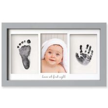 KeaBabies Inkless Baby Hand And Footprint Kit Frame, Детская фоторамка без беспорядка для новорожденных KeaBabies