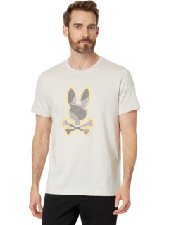 Мужская классическая футболка с круглым вырезом Psycho Bunny
