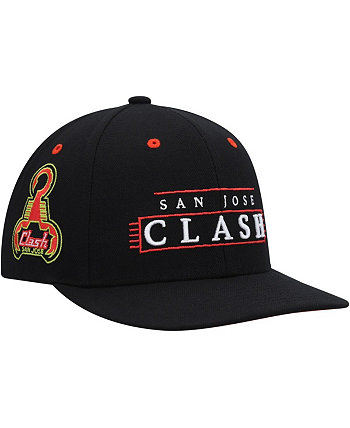 Черная мужская кепка San Jose Clash LOFI Pro Snapback Mitchell & Ness