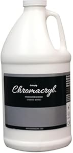 Акриловая краска Chroma Chromacryl, нетоксичная, 1,89 л (1/2 галлона) - холодно-жёлтая Chroma