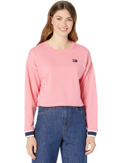 Укороченный пуловер со значком Tommy Jeans