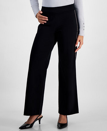 Женские Повседневные брюки J&M Collection Petite Embellished Wide-Leg Pants J&M Collection