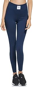 Tommy Hilfiger Women's Elastic Classic Waistband Woven Patch on Waistband Jersey Legging Legging Tommy Hilfiger