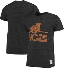 Мужская оригинальная винтажная футболка из трех смесей из ткани Tennessee Volunteers в стиле ретро из обересковой ткани в стиле ретро Original Retro Brand