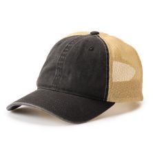 Men's Vintage Washed Cotton Twill Adjustable Trucker Hat Licensed Character