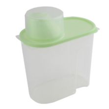 Кухонные принадлежности пластиковый контейнер для хранения свежих продуктов для сахара и риса 1,9 л Unique Bargains