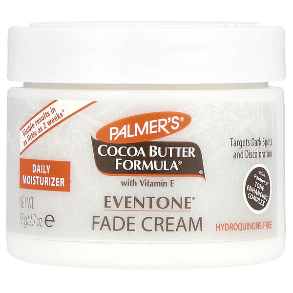 Формула кокосового масла с витамином Е, крем Eventone Fade Cream, 2,7 унции (75 г) Palmer's