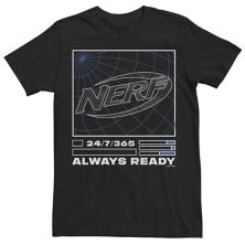 Men's Nerf Always Ready Box Graphic Tee Nerf