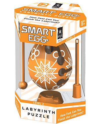 Smart Egg Labyrinth Puzzle - Коллекция цветов - оранжевый BePuzzled