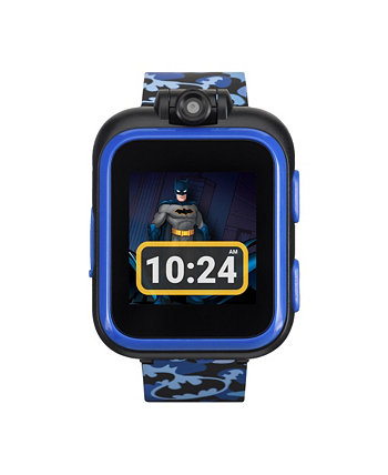 Дети PlayZoom DC Comics Синий Бэтмен ремешок с сенсорным экраном Smart Watch 42x52mm Playzoom
