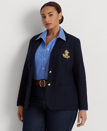 Plus Size Jacquard Blazer LAUREN Ralph Lauren