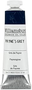 Williamsburg Handmade Oil Color 37ml Payne's Grey GOLDEN