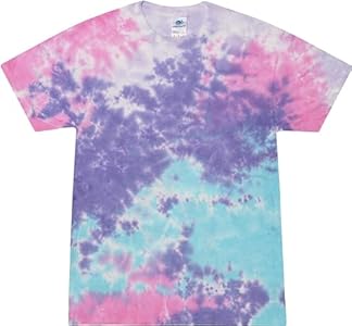 Colortone Spider Tie Dye T-Shirts for Boys and Girls - Tie-Dye Short Sleeve T Shirts for Little Kids & Big Kids Colortone