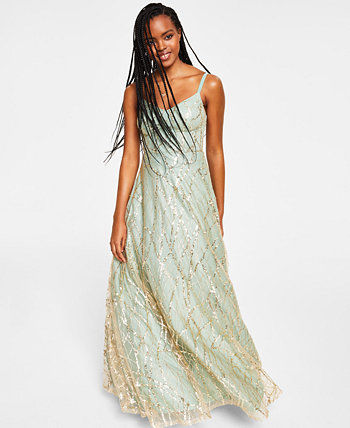 Juniors' Embellished Ballgown, Created for Macy's Say Yes to the Prom
