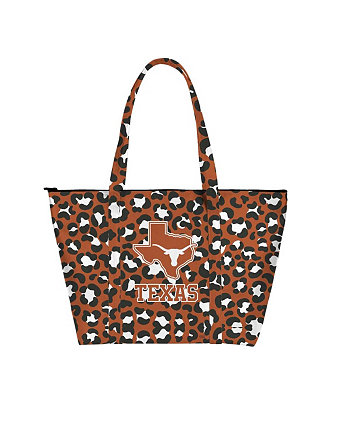 Женская большая сумка Texas Longhorns Leopard Weekender Indigo Falls