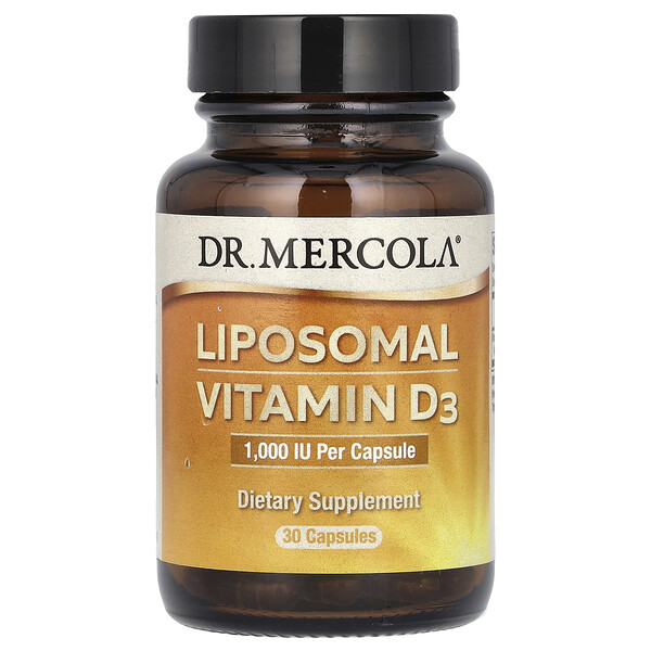 Липосомальный витамин D3 - 1000 МЕ - 30 капсул - Dr. Mercola Dr. Mercola