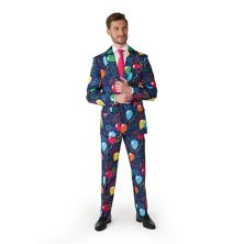 Men's Suitmeister Confetti Balloons Suit & Tie Set Suitmeister