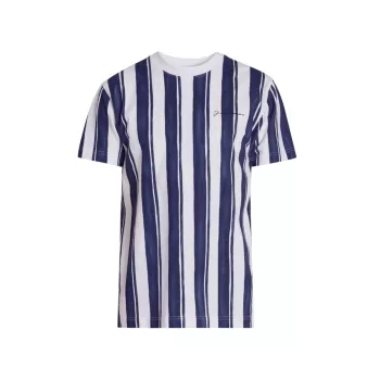 Striped Cotton Crewneck T-Shirt Jacquemus