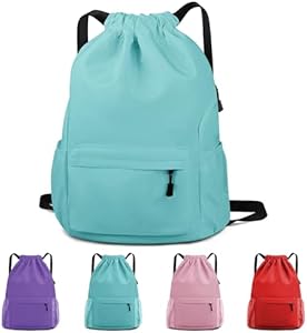 Рюкзак повседневный Oziral Drawstring Backpack Waterproof (Черный) Oziral