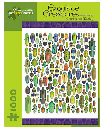 Christopher Marley - Exquisite Creatures - Insect Art Puzzle - 1000 деталей Pomegranate Communications, Inc.