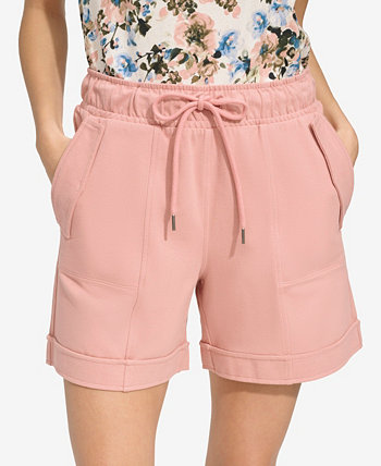 Women's Pull On High Rise Twill Utility Shorts Marc New York