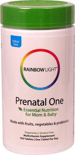 Мультивитамины Prenatal One, 150 таблеток Rainbow Light