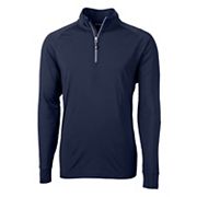 Мужская Толстовка Cutter & Buck Adapt Eco Knit Stretch Recycled Quarter Zip Pullover Cutter & Buck