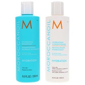 Moroccanoil Hydrating Shampoo 8.5 oz & Hydrating Conditioner 8.5 oz Combo Pack Moroccanoil