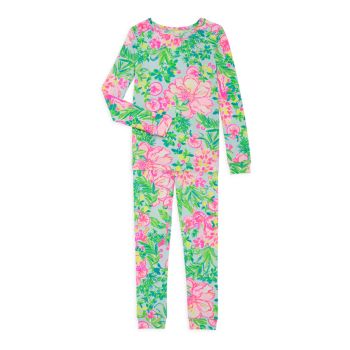 Little Girl's &amp; Girl's Sammy 2-Piece Pajama Set Lilly Pulitzer Kids