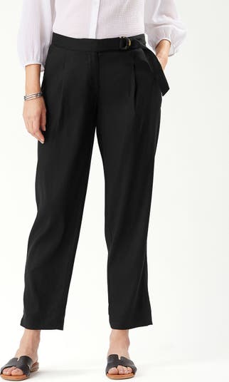 tommy bahama black linen pants