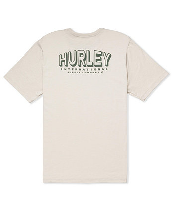 Мужская Футболка Hurley Everyday H2O-DriTop Arch Slub Hurley