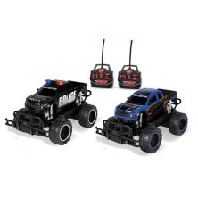 World Tech Toys Remote Control Ford F-150 Raptor Police Pursuit Double Pack World Tech Toys