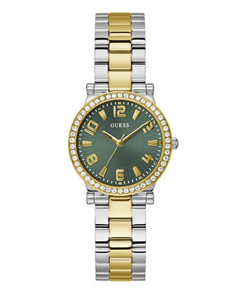 Women's Analog Two-Tone Stainless Steel Watch, 32mm GUESS
