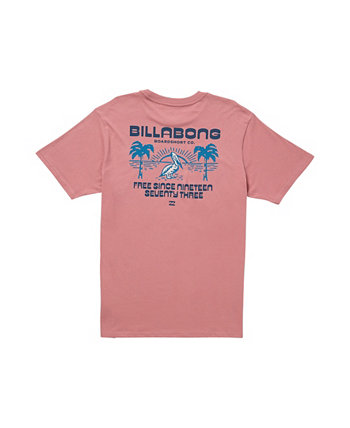 Мужская Футболка Billabong Lounge с Коротким Рукавом Billabong