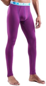 Мужские Колготки Ouruikia Thermal Underwear Pants Modal Thermal Bottoms Long Johns Base Layer with Dual Fly Ouruikia