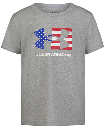 Toddler & Little Boys UA Freedom Flag Graphic T-Shirt Under Armour