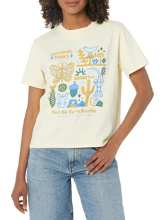 Свободная футболка Earth Breathe с коллажем Parks Project