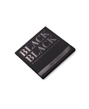 Черный черный коврик, 8 x 8 дюймов Fabriano