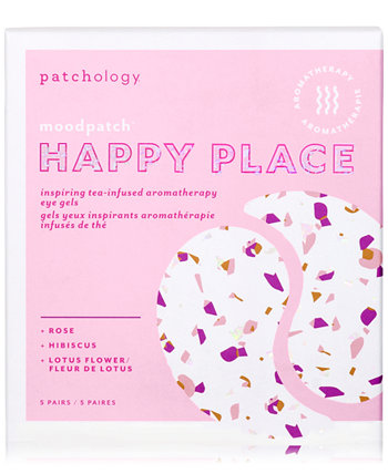 Moodpatch Happy Place Вдохновляющие чайные гели для глаз с ароматом чая Patchology