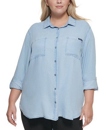Женская блузка больших размеров Calvin Klein Calvin Klein