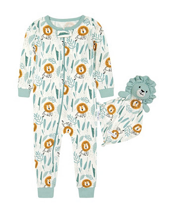 Baby Boys Coverall and Matching Blanket, 2-Piece Set Max & Olivia