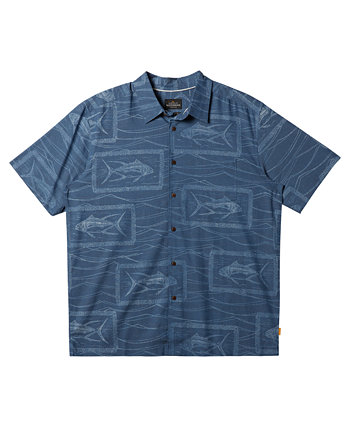 Мужская рубашка с коротким рукавом Quiksilver Reef Point Quiksilver Waterman