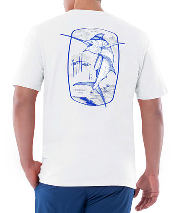 Мужская футболка с короткими рукавами и рисунком Guy Harvey