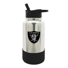 Хром Las Vegas Raiders NFL, 32 унции. Бутылка с водой для гидратации NFL