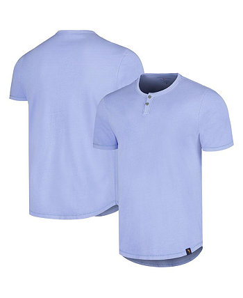 Men's Blue Micro Henley T-shirt Margaritaville