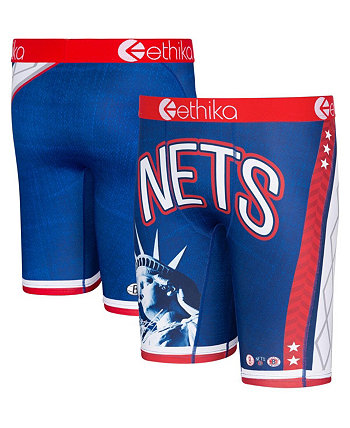 Мужские трусы-боксеры Brooklyn Nets 2021/22 City Edition темно-синего цвета Ethika
