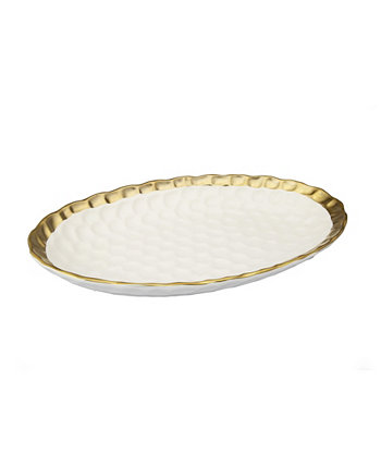 Oval Tray with Rim Classic Touch