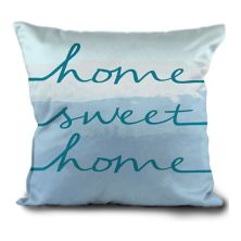 Подушка с текстурированным принтом HFI Home Sweet Home HFI